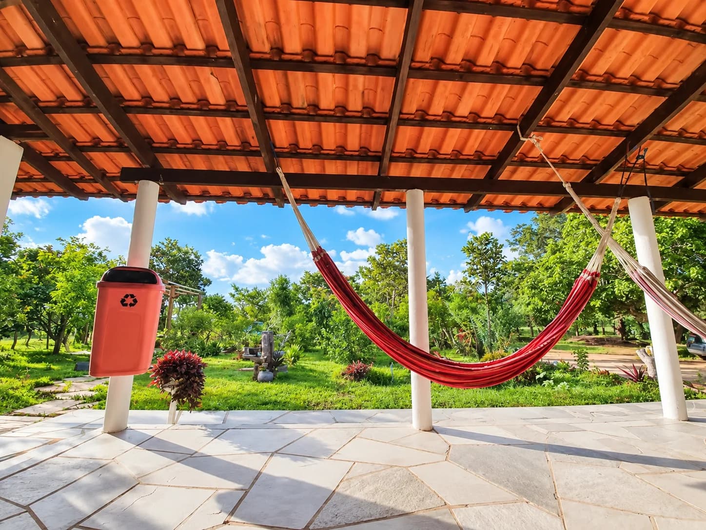 Redes para um cochilo — Estância Morro do Frota, Pirenópolis